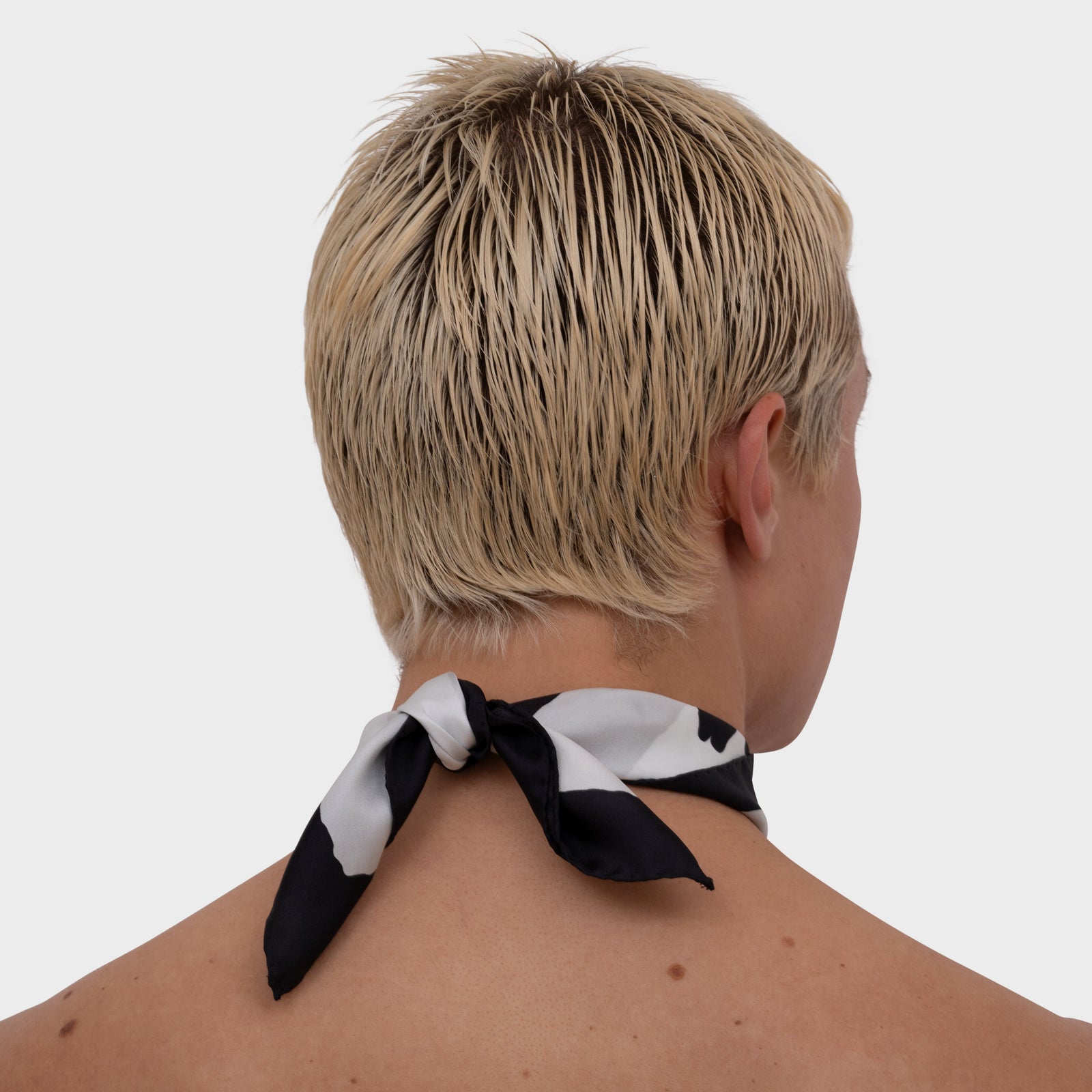 THE LOVERS SILK SQUARE 50CM X 50CM